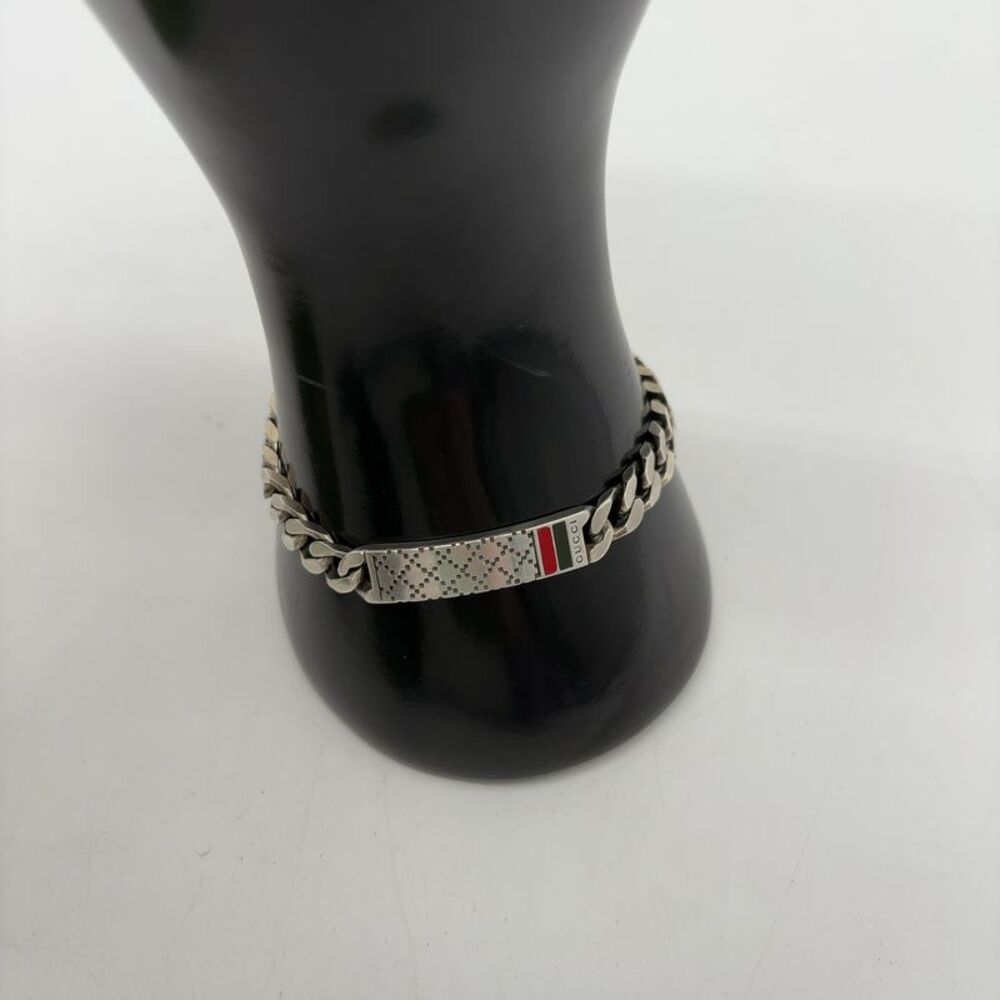Gucci (R691) Vintage Sterling Silver Bracelet